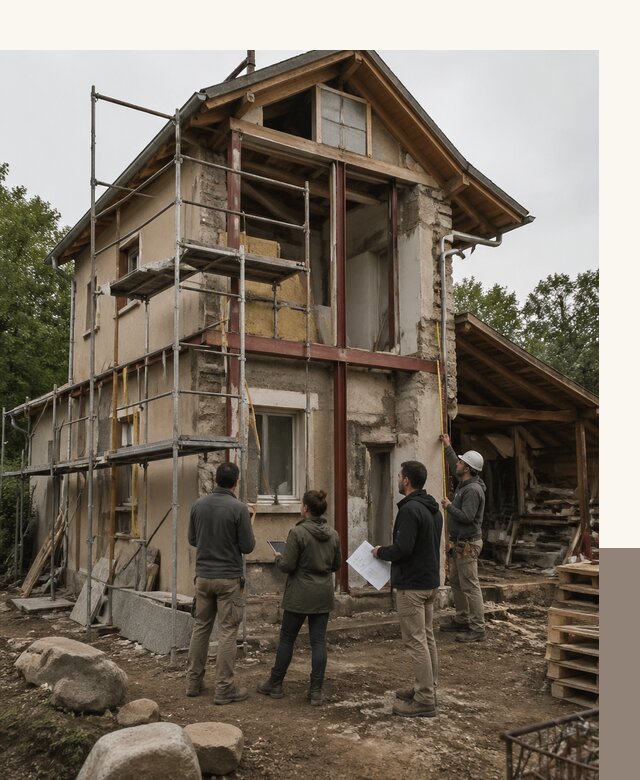 Реконструкция загородного дома под ключ в Нижневартовске от бюро
