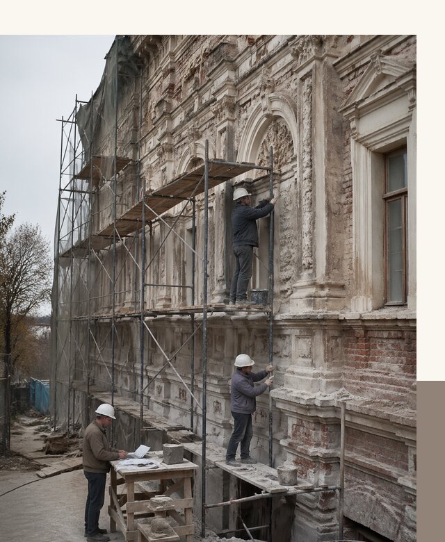 Реставрация объектов культурного наследия под ключ в Нижневартовске